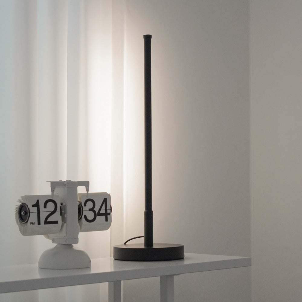 Nordic Minimalist LED Table Lamp – Elegant Warm Glow for Bedroom & Living Room