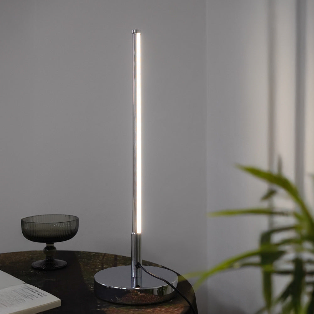 Nordic Minimalist LED Table Lamp – Elegant Warm Glow for Bedroom & Living Room