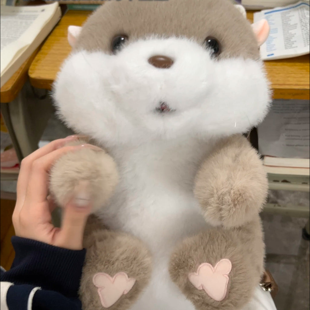 Household Portable Cute Otter Plush Toy Doll