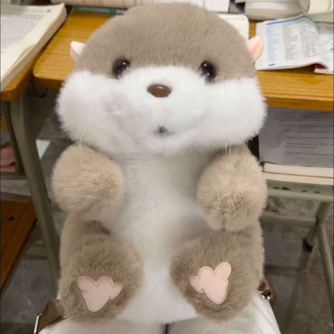 Household Portable Cute Otter Plush Toy Doll
