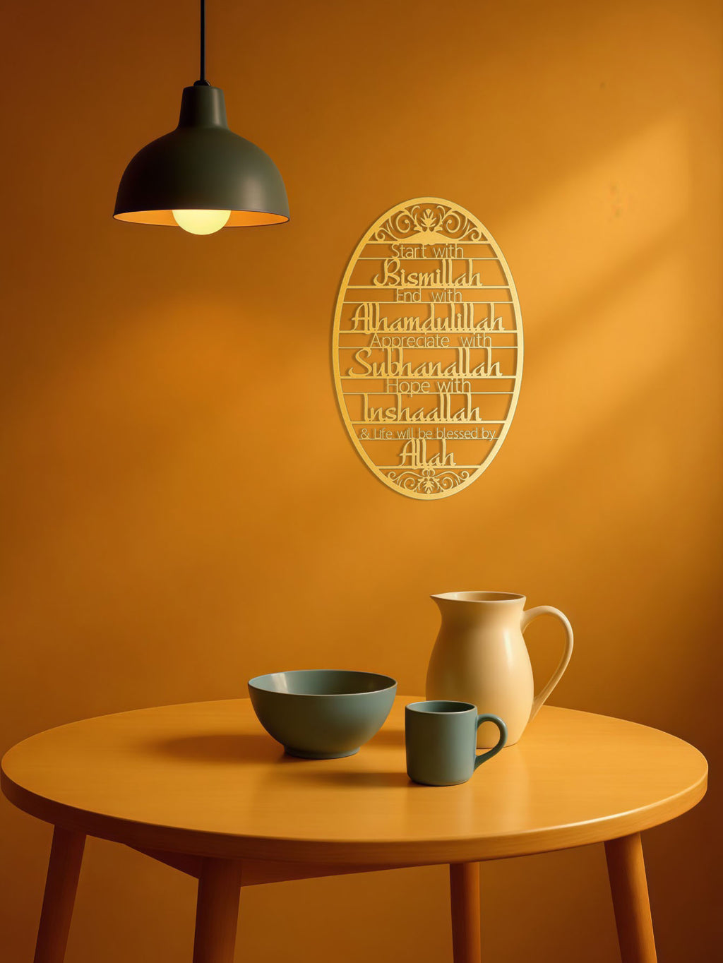 Metal Wall Art-Elegant Home Decor For Study Room, Bedroom & More -Room Decor