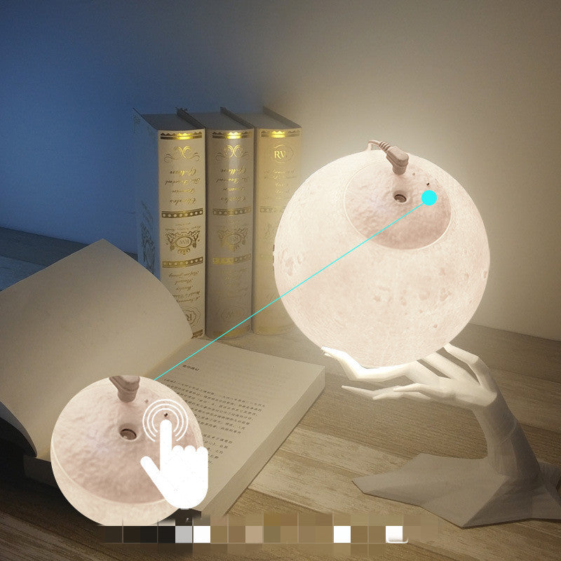 Creative Humidifier INS Aromatherapy Moon Light Night Light Home Bedroom Noiseless Small Gift For Girlfriend Mid Autumn Festival