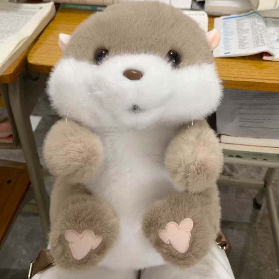Household Portable Cute Otter Plush Toy Doll