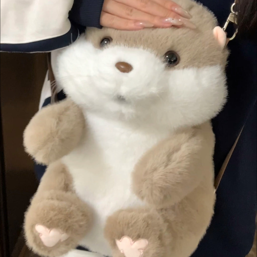 Household Portable Cute Otter Plush Toy Doll